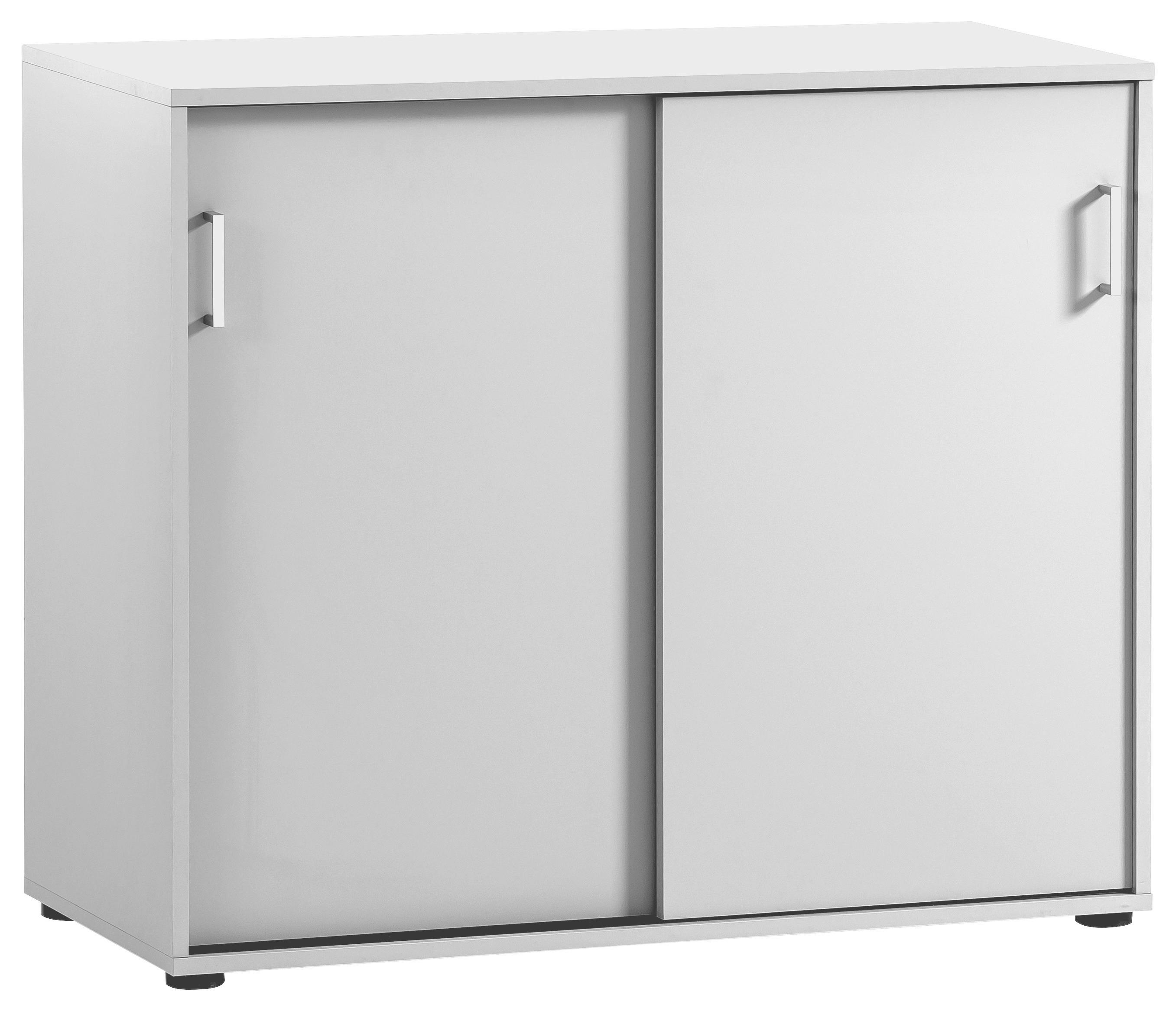 Aktenschrank Niels U 1000 ST Weiß - Weiß, MODERN, Holzwerkstoff (101,00/83,6/41cm) - MID.YOU