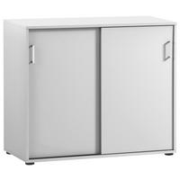 Aktenschrank Niels U 1000 ST Weiß - Weiß, MODERN, Holzwerkstoff (101,00/83,6/41cm) - MID.YOU