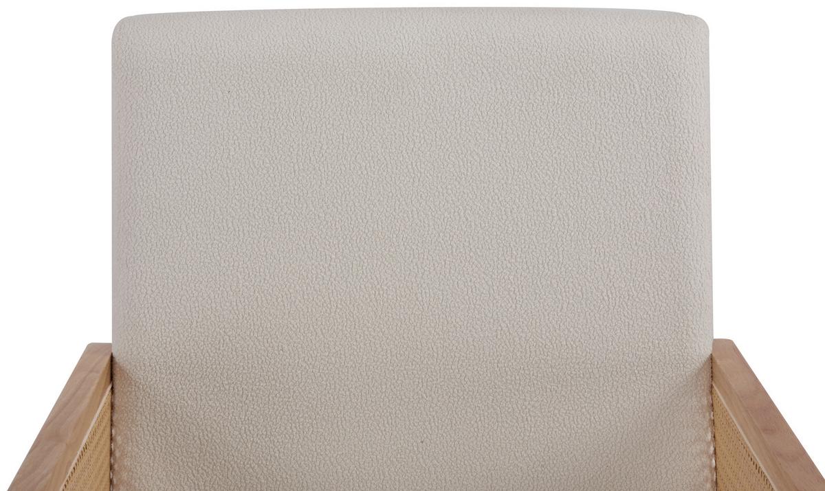 Fotelja Amelie - prirodne boje/bež, Konvencionalno, drvo/tekstil (68/85/78cm) - Mömax