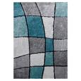 Kosmatinec Fancy 3 - turkizna/siva, Konvencionalno, tekstil (120/170cm) - Mömax modern living Kosmatinec Fancy 3 - turkizna/siva, Konvencionalno, tekstil (120/170cm) - Mömax modern living