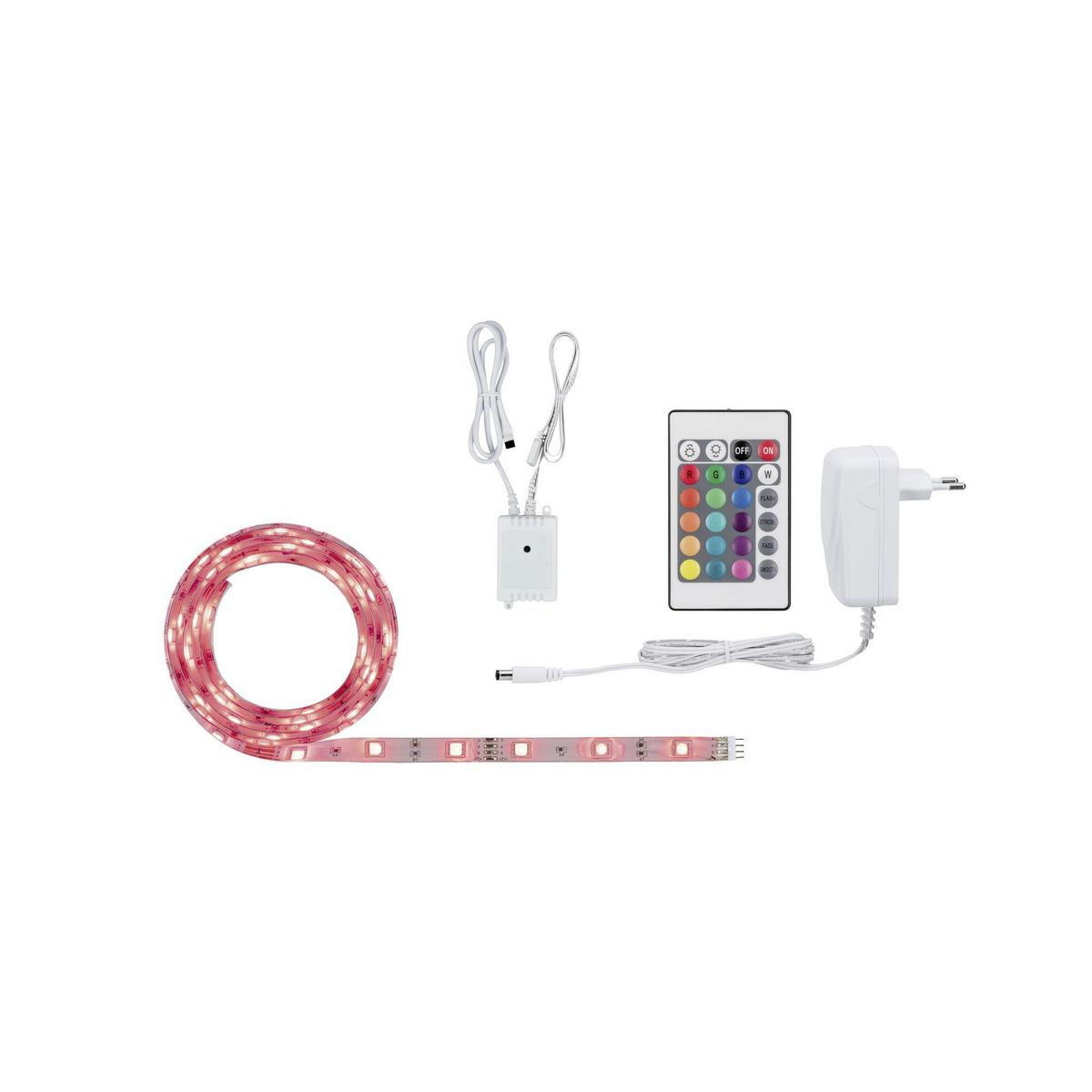 LED-Strip SimpLED in Weiß max. 10 Watt - Weiß, Basics, Kunststoff/Metall (150cm) - Paulmann