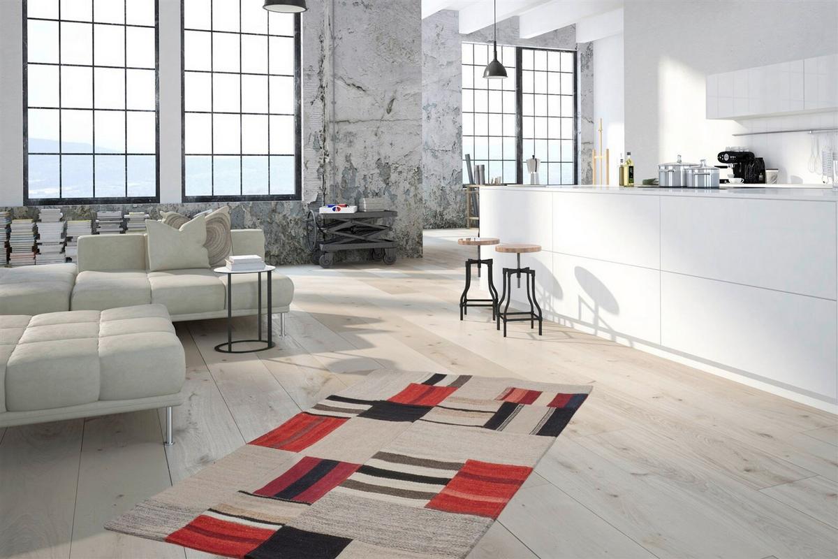 Flachwebeteppich Radical 240 Multi 80cm X 150cm - Multicolor, Basics, Textil (80/150cm) - Kayoom