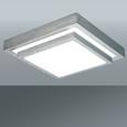 Deckenleuchte abel, max. 24 Watt - KONVENTIONELL, Kunststoff/Metall (9/40/40cm) - Mömax modern living