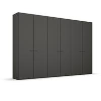 Omara S Klasičnimi Vrati Skat Classic, Barva Grafita - barve grafita, Trend, kovina/leseni material (301/223/60cm) - Novel