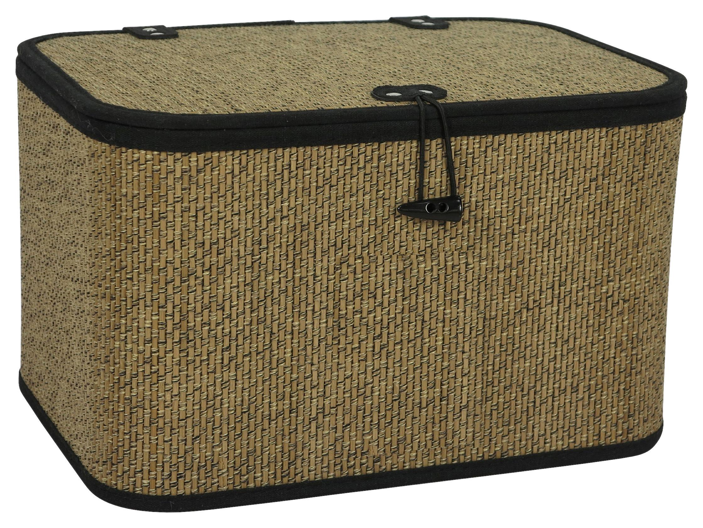 Korpa 36x22x26cm L Gordy - prirodna boja, Konvencionalno, metal/tekstil (36/22/26cm) - Mömax