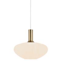 LAMPA WISZĄCA 48973001 ALTON 35 - kolor mosiężny/czarny, Basics, metal/szkło (35/330cm) - Nordlux