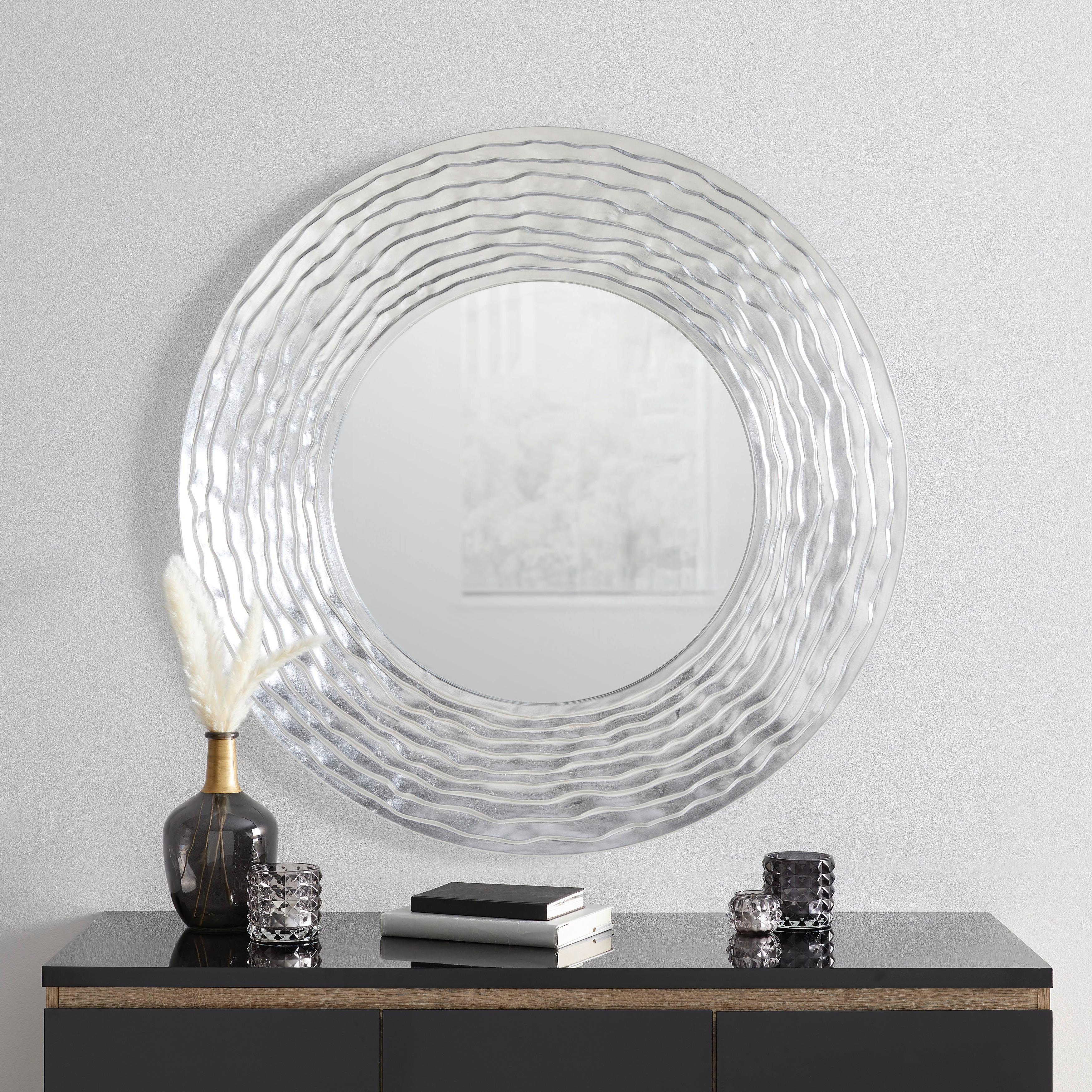 SPEGEL GLORIA -EXKLUSIV- - silver, Modern, trämaterial/glas (100/4cm) - Mömax