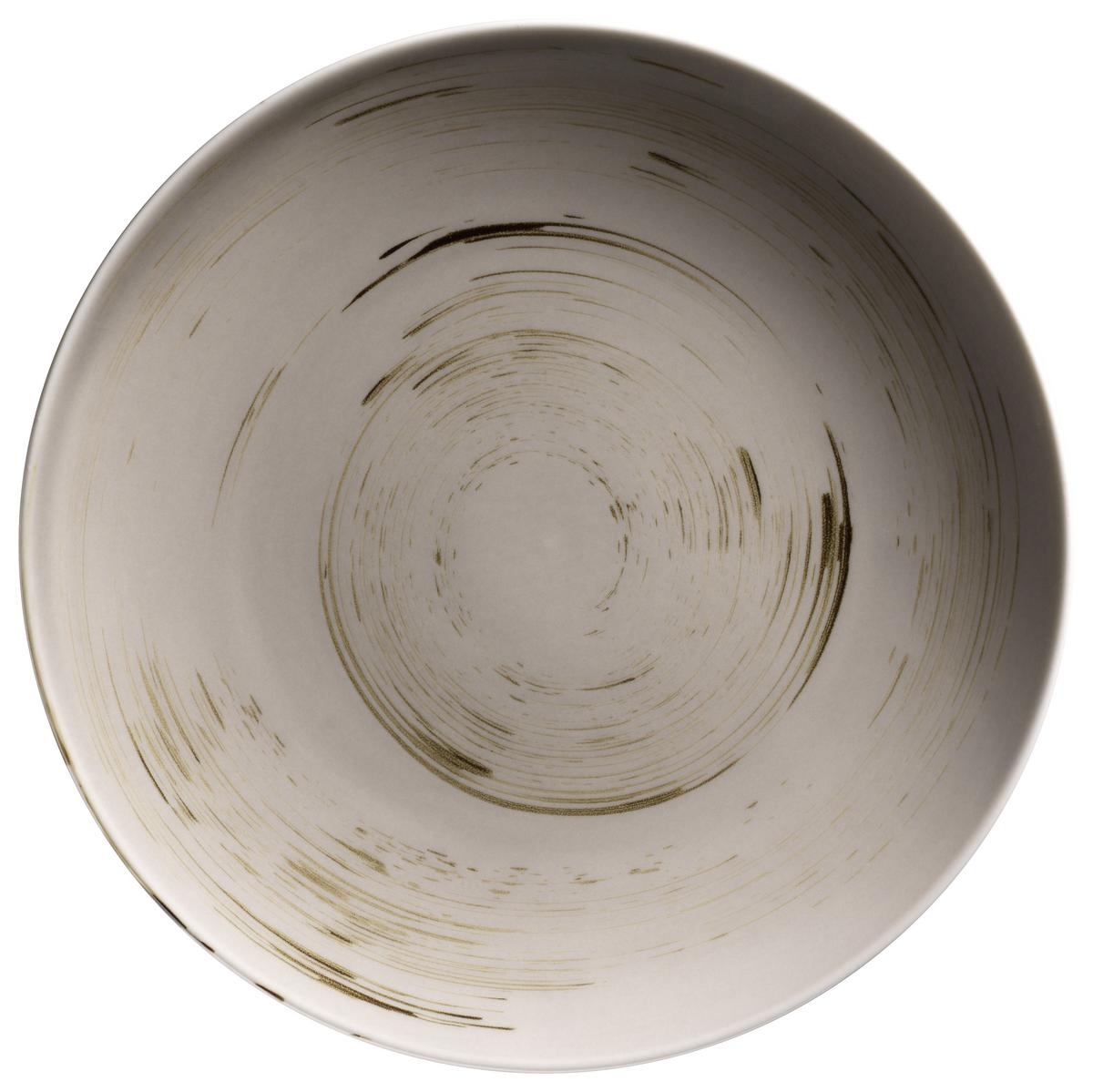 KOMBISERVICE 16-TLG DERBY - Blau/Weiss, Basics, Keramik (33/31,5/35cm) - Mäser