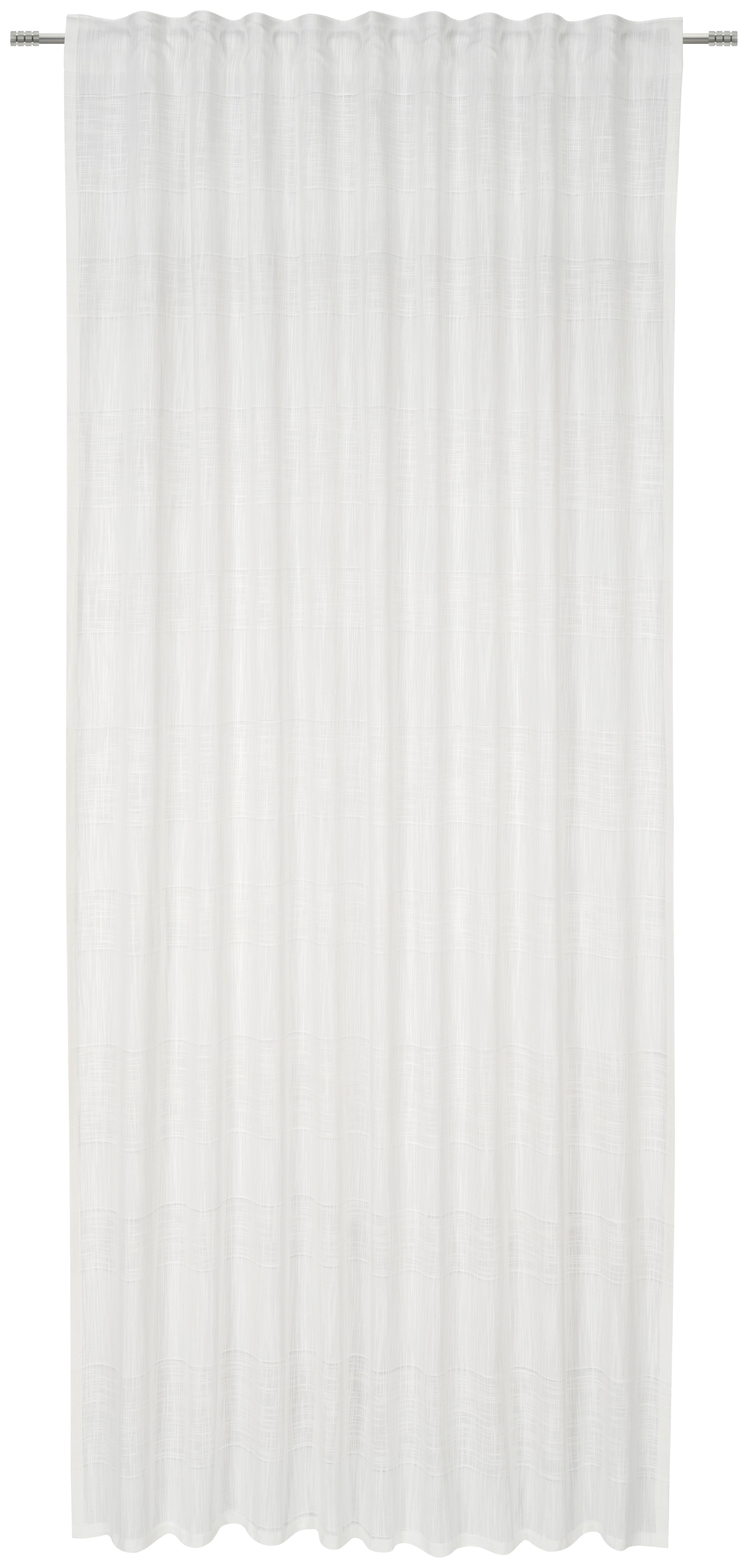ZASŁONA GOTOWA LIORA - biały, Basics, tkanina (140/255cm) - Bio:Vio