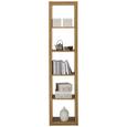 Predelna Stena Aron - aluminij/hrast, umetna masa/leseni material (44/191/35cm) - Mömax modern living Predelna Stena Aron - aluminij/hrast, umetna masa/leseni material (44/191/35cm) - Mömax modern living
