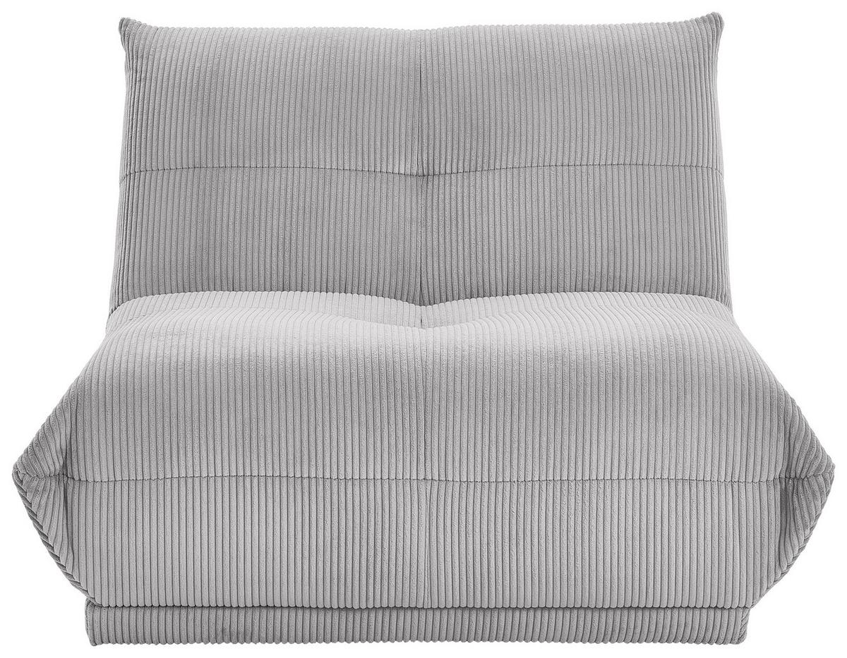 Modul Sofaelement Giselle Grau - Grau, Trend, Textil (105/80/112cm) - Livetastic