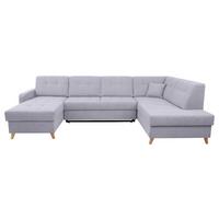 Coltar LARS U - gri, Modern, lemn/textil (161/299/187cm) - Best Price
