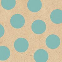 Serviette By Nature in Hellblau/Hellbraun - Hellbraun/Hellblau, Modern, Papier (33/33cm)