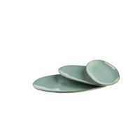 Servierplatten-set Servierplattenset, 934084 - Türkis/Grün, Basics, Keramik - Mäser