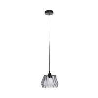 Hängeleuchte Hängelampe Aurea - Grau, Trend, Glas (19/19/19cm) - Kayoom