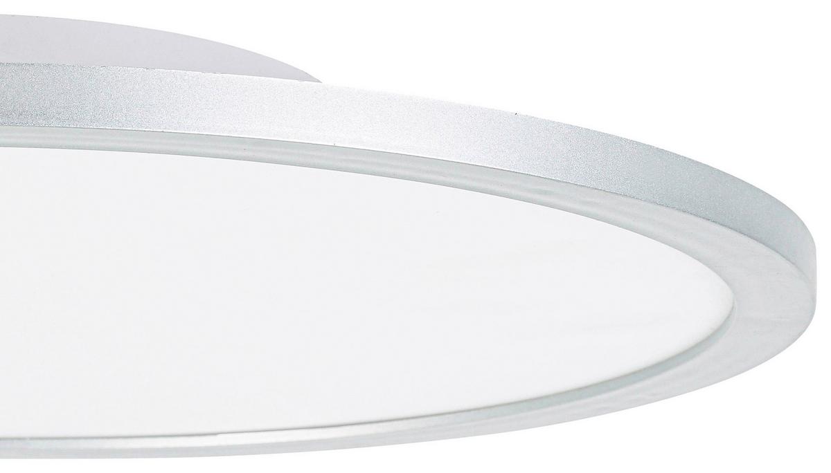 Led Stropna Svjetiljka Imo - bijela/srebrne boje, Romantično / ladanjski, plastika (40/5cm) - Mömax
