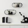 VÄGGHYLLPLAN SET JESSICA -SB- - svart, Modern, metall (43/18/10cm) - Mömax