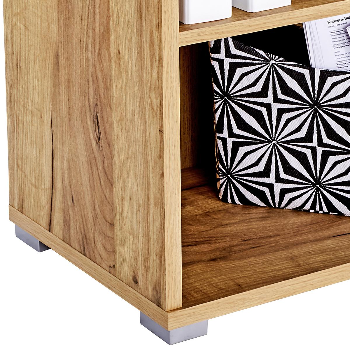 Raft pentru documente Profi - culoare lemn stejar, Modern, material pe bază de lemn (75/113/35cm) - Modern Living