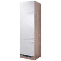 Omara Za Vgradno Napravo Samoa, Bela - bela/barve aluminija, Konvencionalno, umetna masa/leseni material (60/200/57cm) - FlexWell