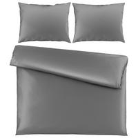 Bettwäsche Victoria XXL Anthrazit ca. 200x220cm - Anthrazit, MODERN, Textil (200/220cm) - Mömax