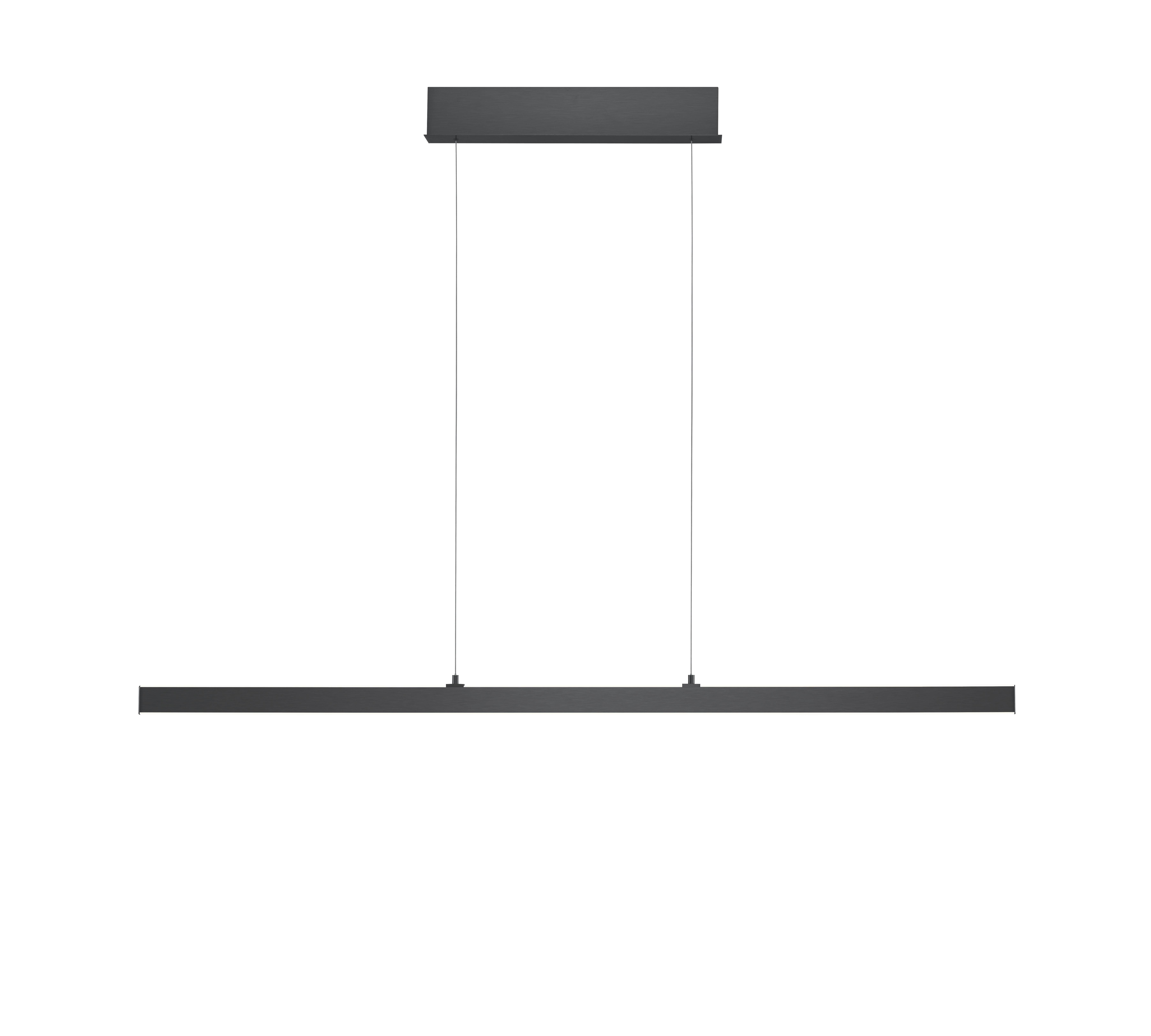 LAMPA WISZĄCA LED 20687/1-39 KARO - antracytowy, Design, metal (130/4,3/60-180cm) - Hell