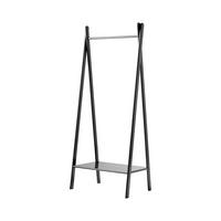KLEIDERSTÄNDER NOBLE 5167020 - Schwarz, ROMANTIK / LANDHAUS, Holz (74/180/50cm) - MID.YOU