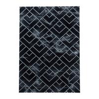 Webteppich Naxos Silberfarben ca. 120x170cm - Silberfarben, Design, Textil (120/170cm)