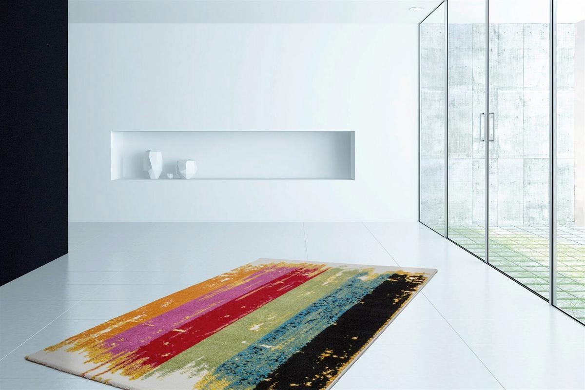 Flachwebeteppich Guayama 242 Multi 120x170 - Multicolor, Basics, Textil (120/170cm) - Kayoom