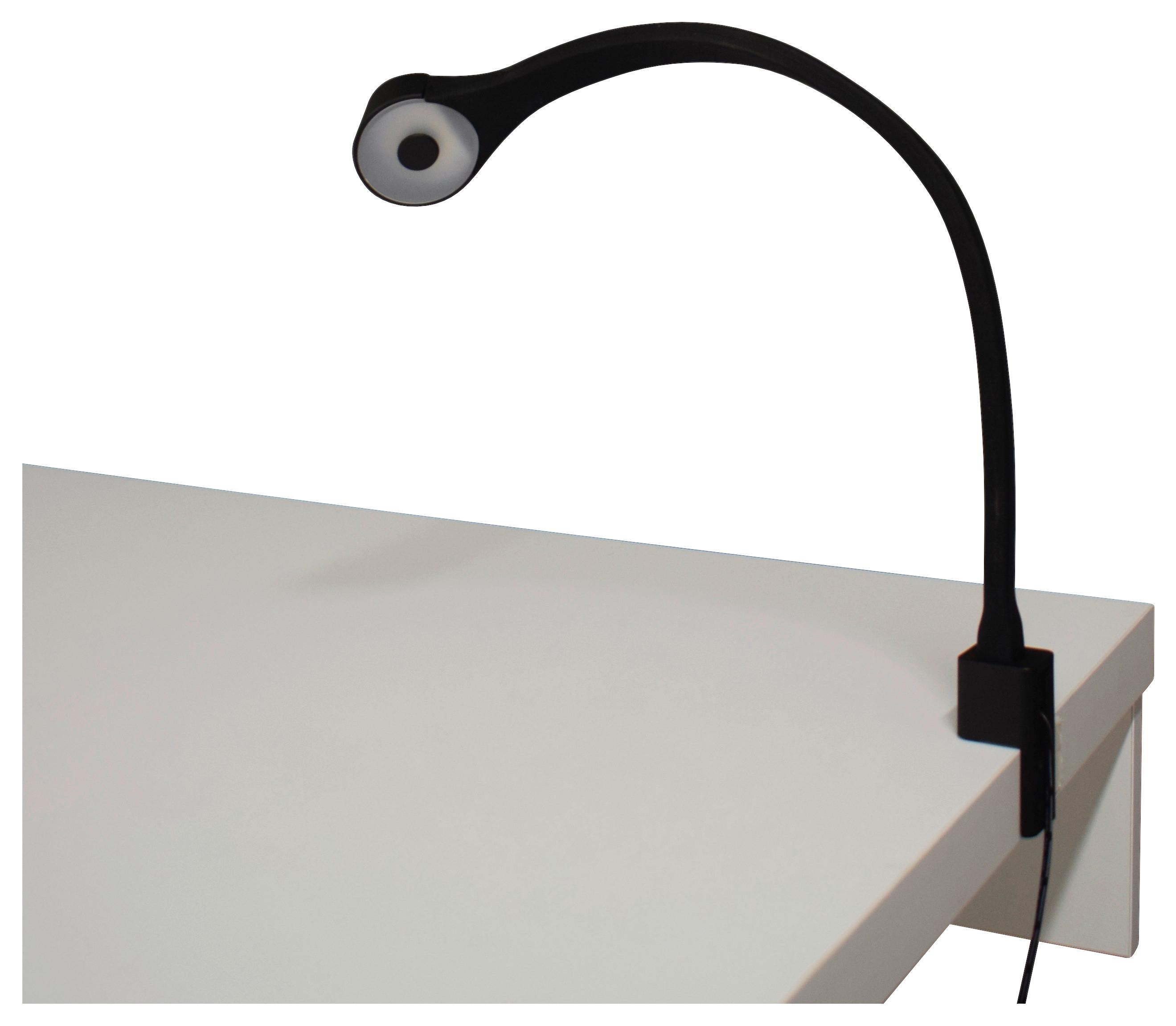 Schreibtischleuchte Big Profi Office - Schwarz, Modern, Kunststoff (44/2,5/5cm) - Mömax