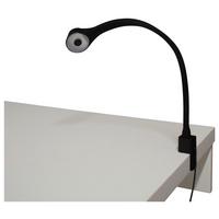 Schreibtischleuchte Big Profi Office - Schwarz, Modern, Kunststoff (44/2,5/5cm) - Mömax