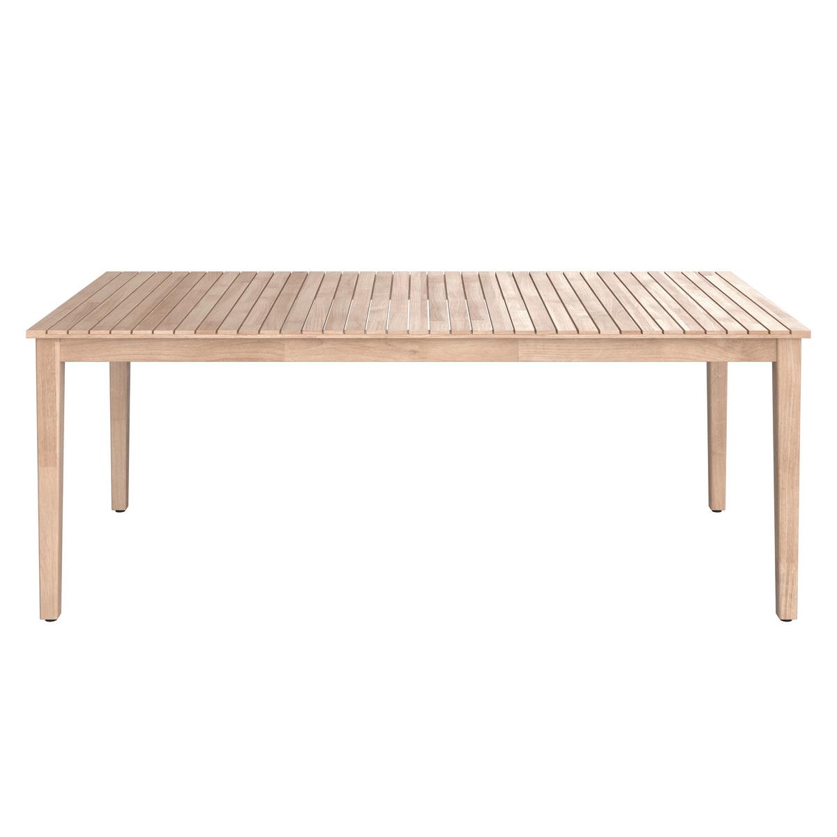 Gartentisch Ella aus Akazie ca. 100x76x200cm - Akaziefarben, Natur, Holz (200/76/100cm) - Mömax