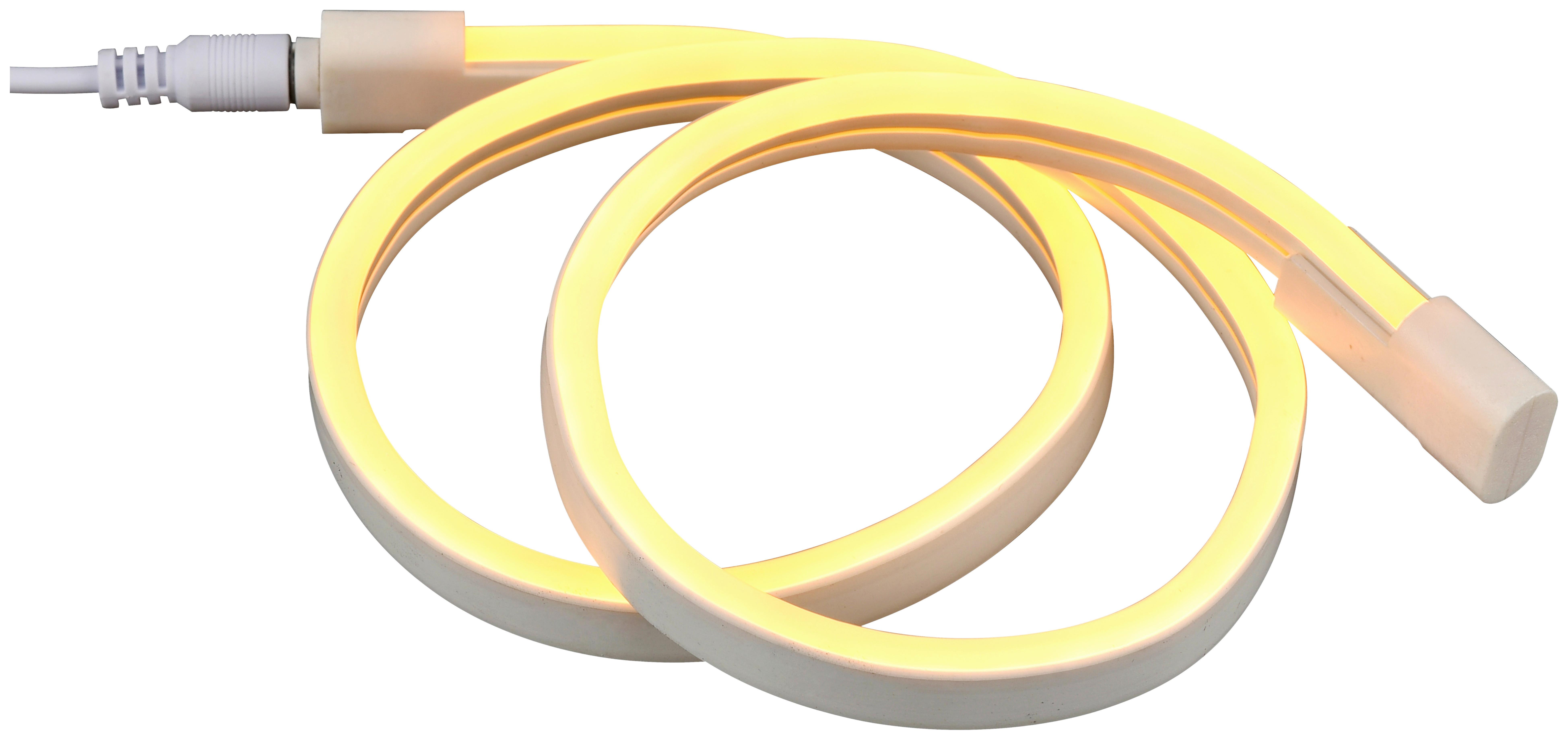 LED-Dekoleuchte Palo max. 5 Watt - Weiß, LIFESTYLE, Kunststoff (30cm) - Modern Living