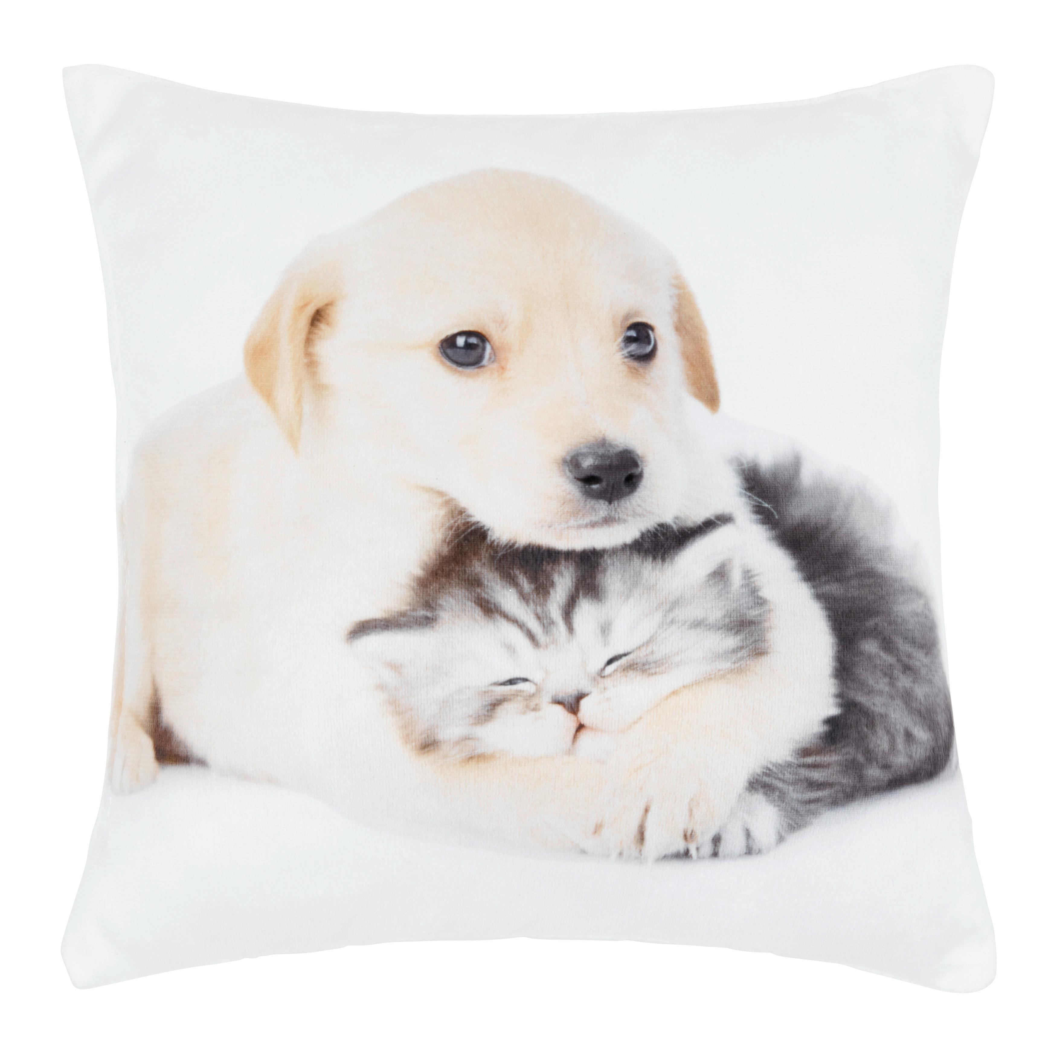 Zierkissen Mini versch. Dessins ca. 25x25cm - Multicolor, Textil (25/25cm) - Modern Living