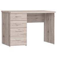 Masă de birou NET 106 - culoare lemn stejar, Modern, lemn (110/76,5/60cm) - Modern Living