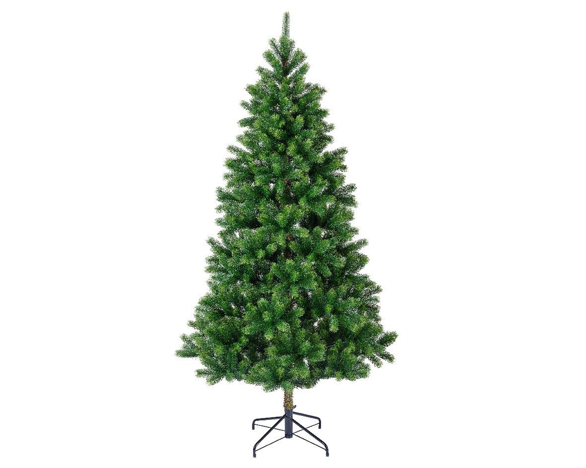 CHOINKA KENMORE TANNE - zielony, Basics, tworzywo sztuczne/metal (120/210cm) - X-Mas