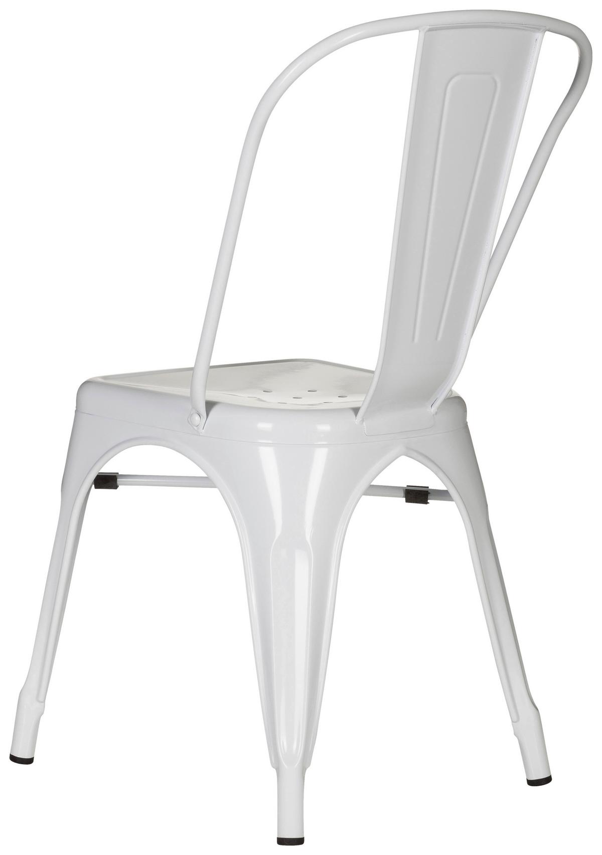 Stol Vantaggio Comfort, Bela - bela, Basics, kovina (44/84/54cm) - MID.YOU