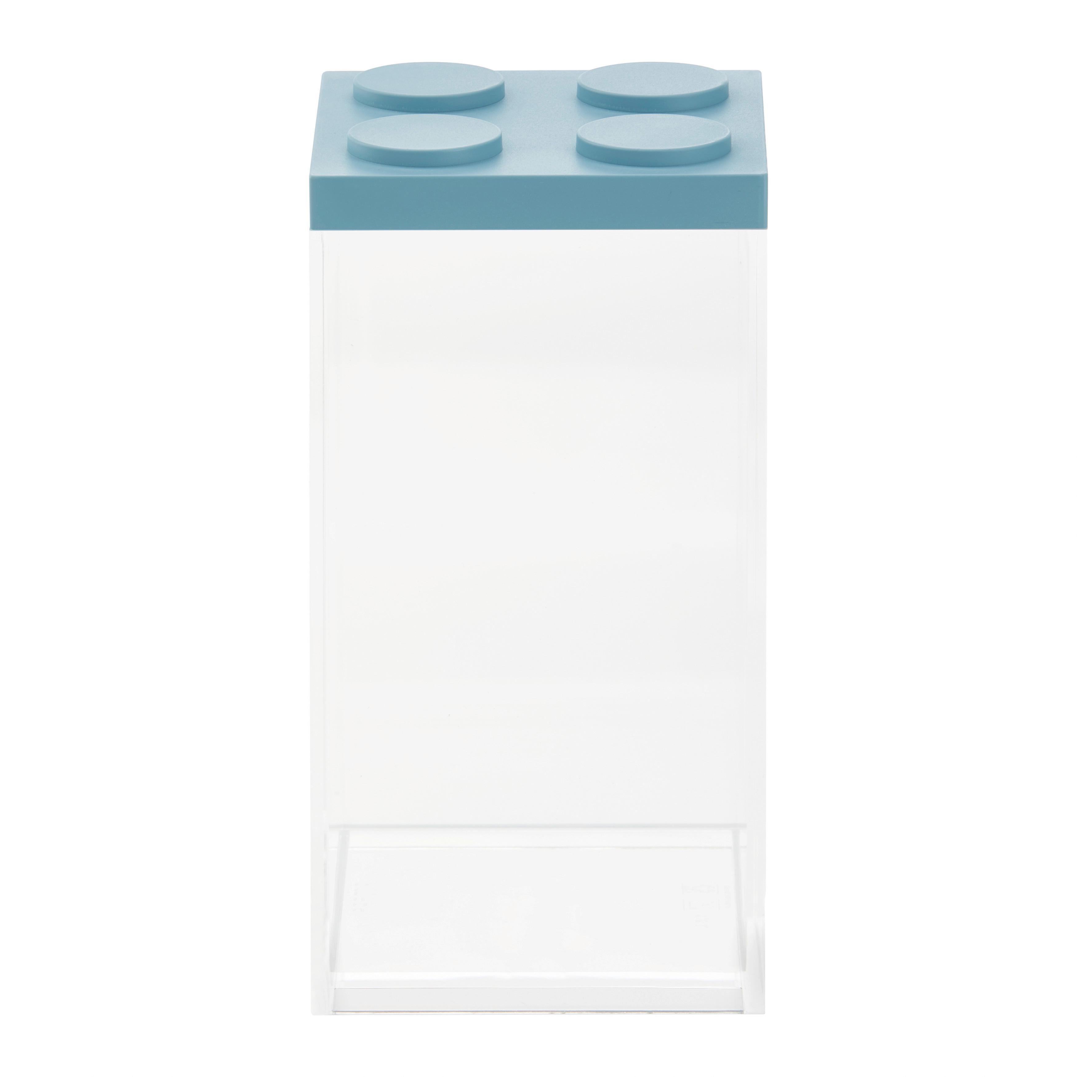 Vorratsdose Esila in Transparent/Blau ca.1,5 l - Blau/Transparent, Kunststoff (10/10/20,5cm)