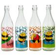 Saftflasche Bee in verschiedenen Designs - Blau/Pink, Glas/Kunststoff - Mömax modern living Saftflasche Bee in verschiedenen Designs - Blau/Pink, Glas/Kunststoff - Mömax modern living
