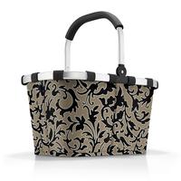 KOSZYK NA ZAKUPY BK7061 - czarny/brązowy, Basics, tworzywo sztuczne (49/29/28cm) - Reisenthel