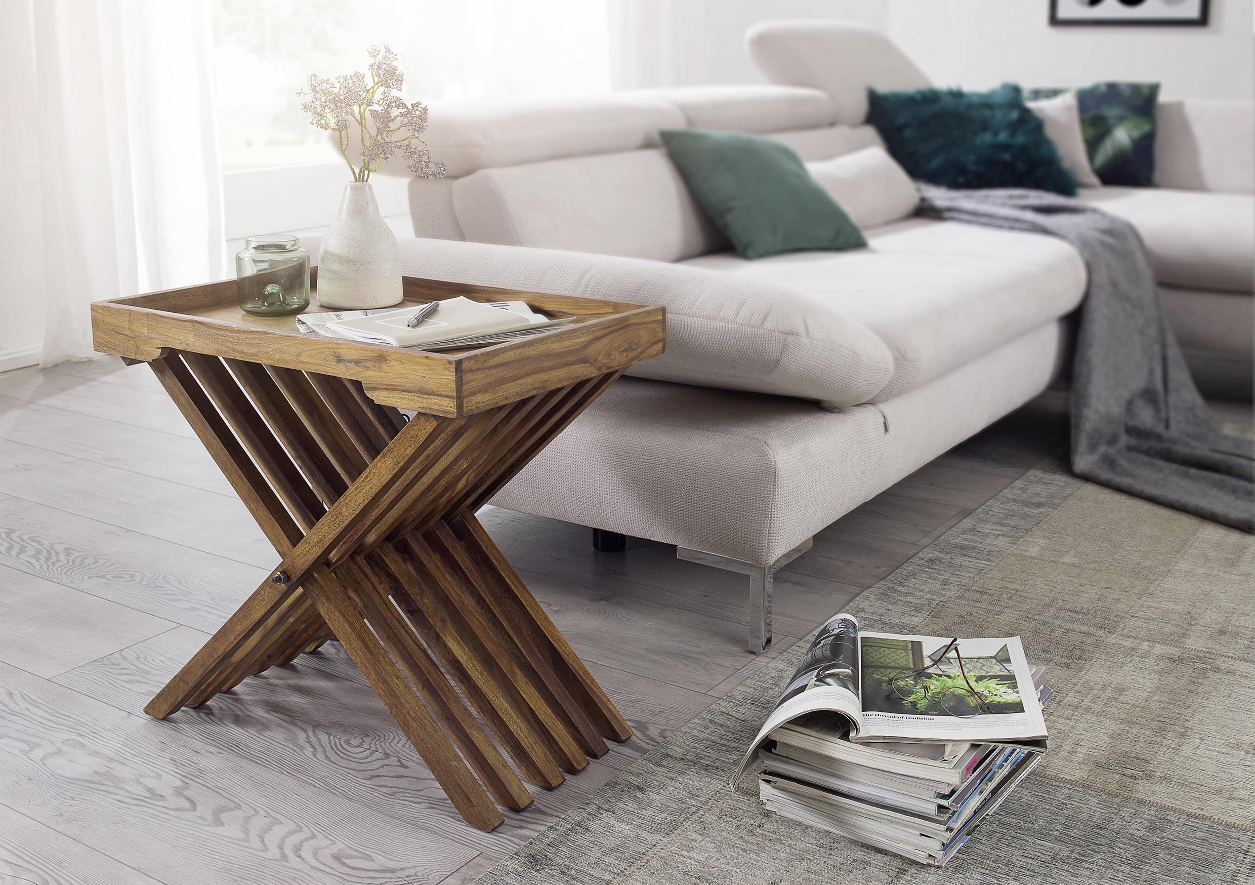 Mizica Mumbai - barve indijskega rožnega lesa, Design, les (60/40/57cm) - MID.YOU