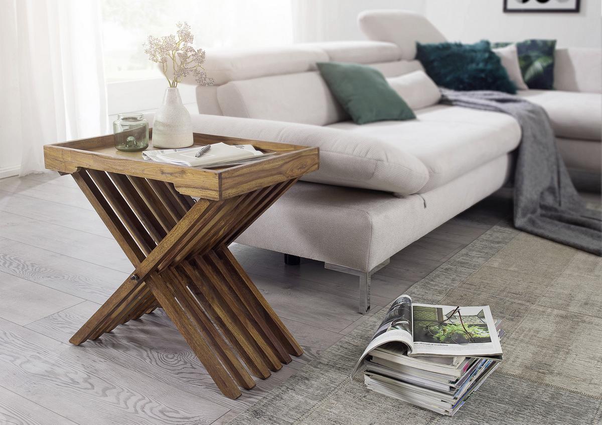 Mizica Mumbai - barve indijskega rožnega lesa, Design, les (60/40/57cm) - MID.YOU
