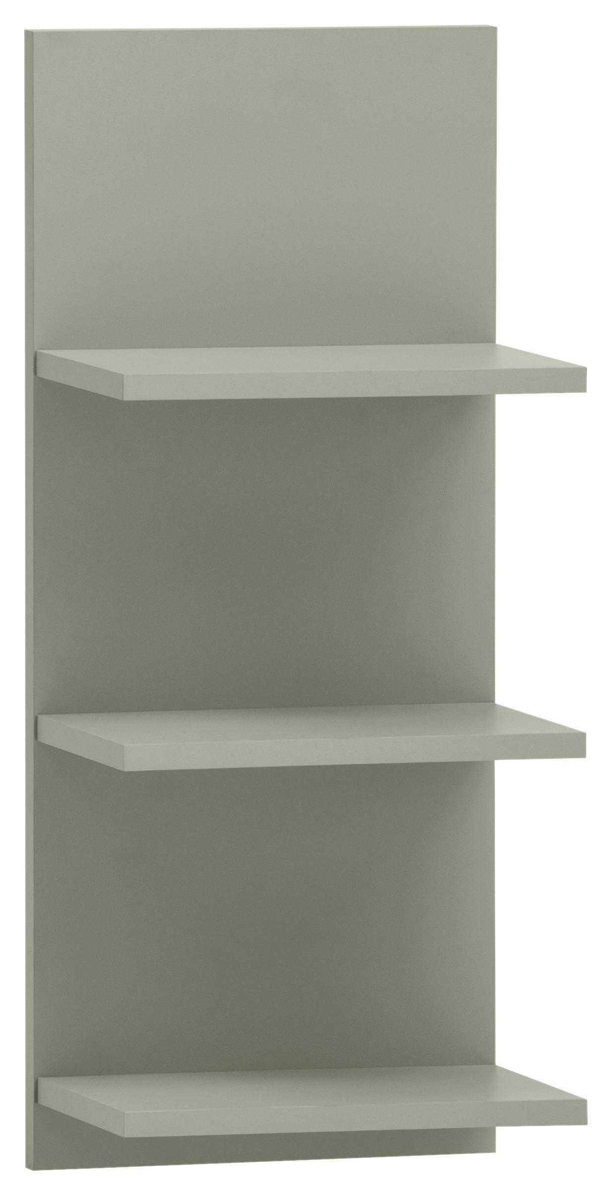 Regal Mono Grün - Hellgrün, MODERN, Holzwerkstoff (30,3/70,2/17,4cm) - MID.YOU