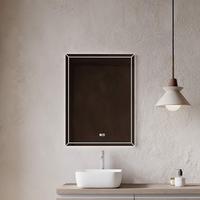 Ogledalo S Rasvjetom Brunelleschi - Moderno, staklo/metal (60/80/3cm)