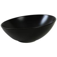 MISKA DO SAŁATY MELLY - czarny, Modern, ceramika (23,1/9,5cm) - Premium Living