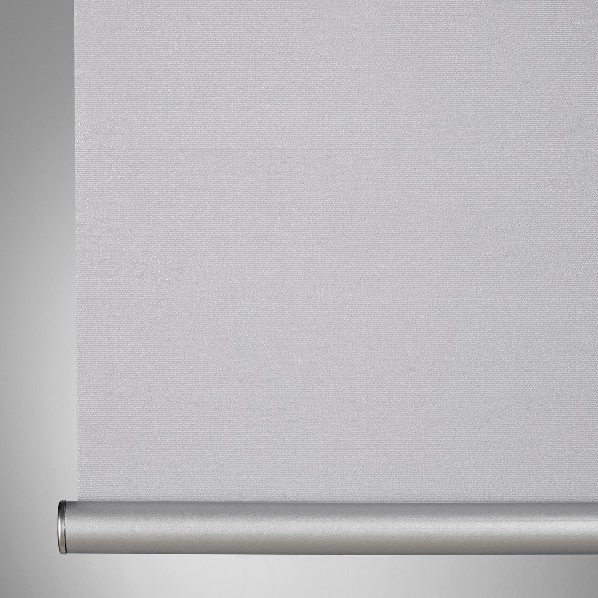 Rollo Nova Hellgrau ca. 120x150cm - Hellgrau, Modern, Kunststoff (120/150cm) - Premium Living