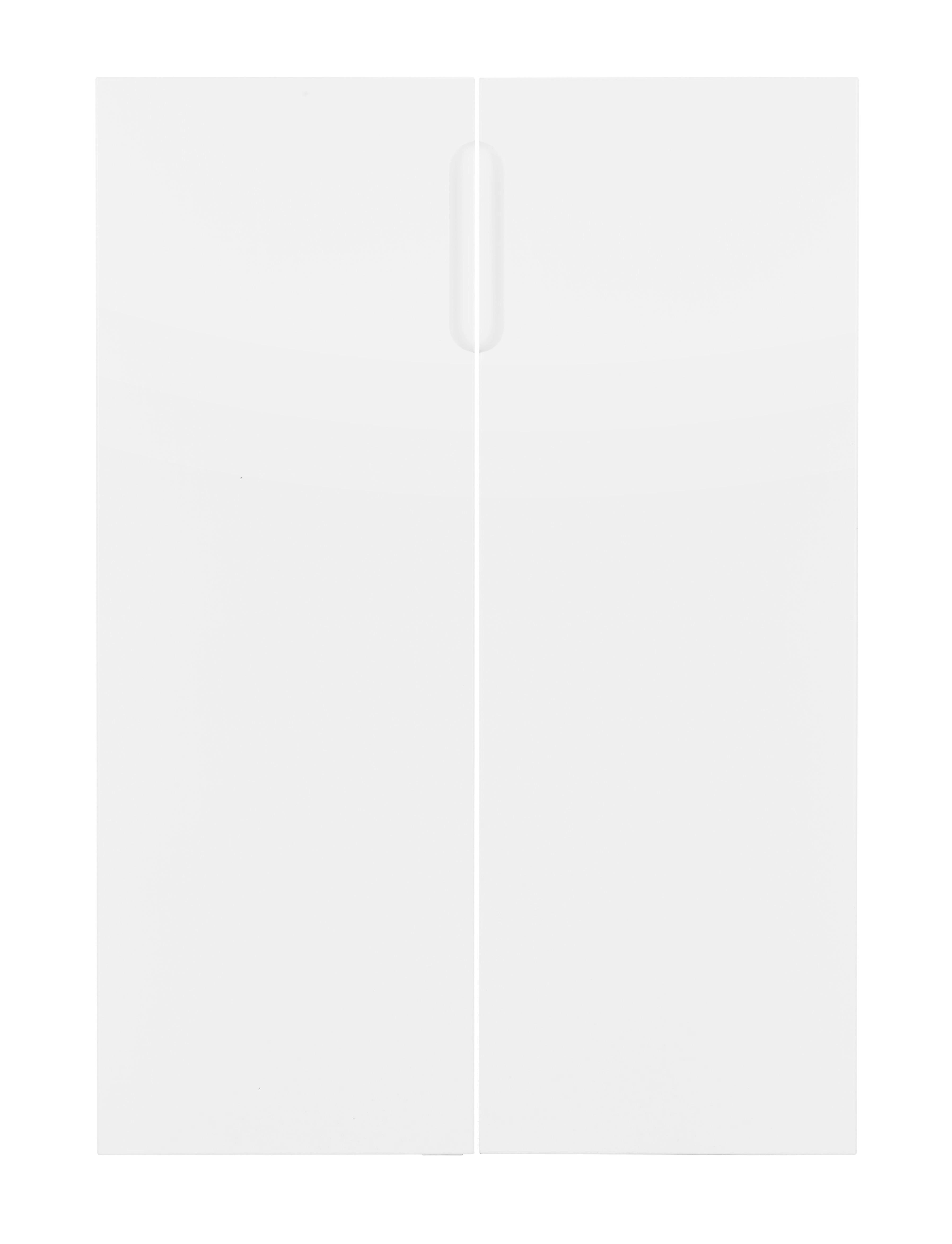 Türenset in Weiss Hochglanz - Modern (74/103/2cm) - Mömax