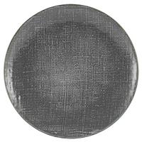 Lapostányér Canvas - antracit, kerámia (28/28/3cm) - Premium Living
