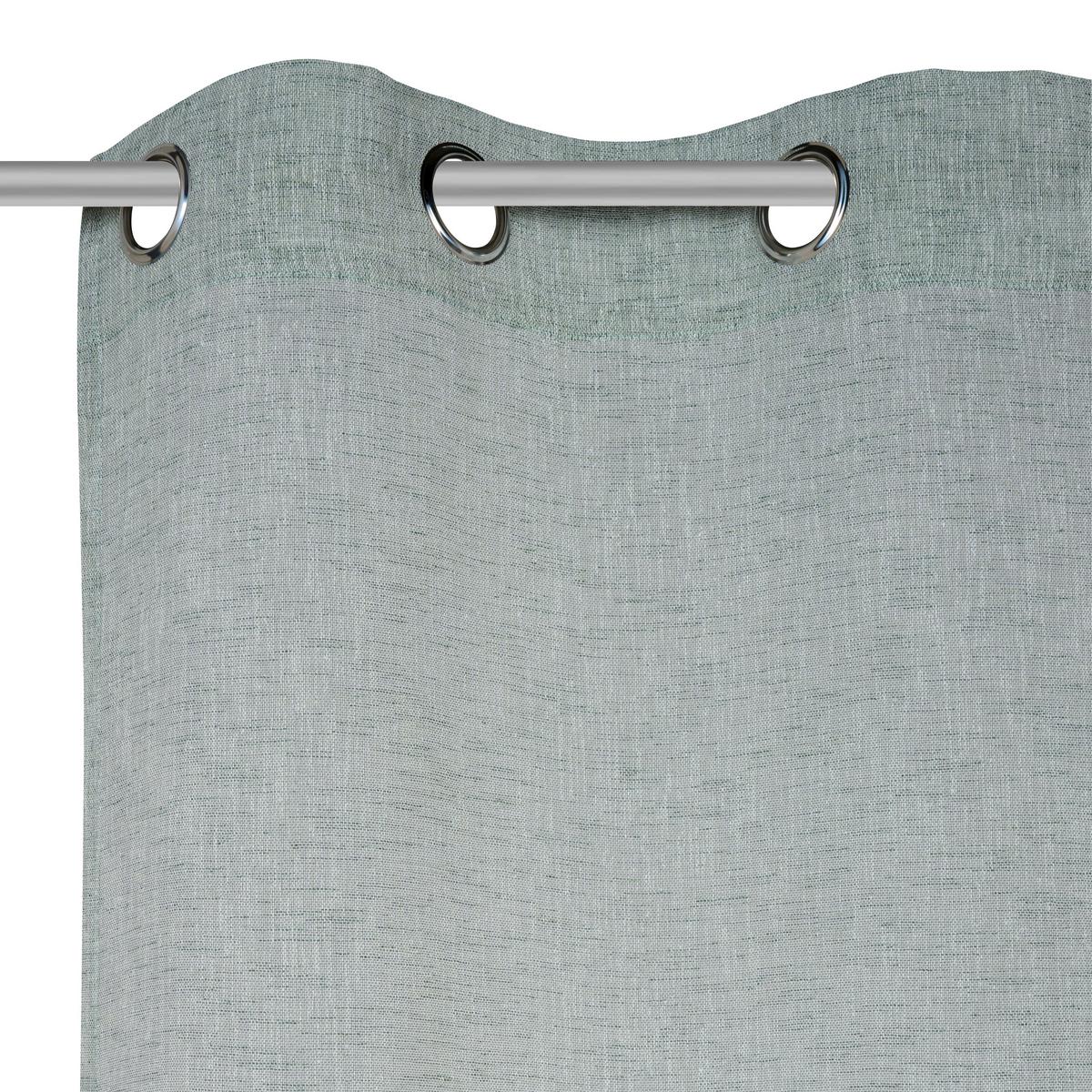 ZASŁONA NA PRZELOTKACH HENRY - zielony, Basics, tkanina (140/245cm) - Esposa