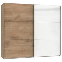 Ormar S Kliznim Vratima Level 36c - bijela/boje hrasta, Moderno, drvni materijal (250/216/65cm) - Modern Living
