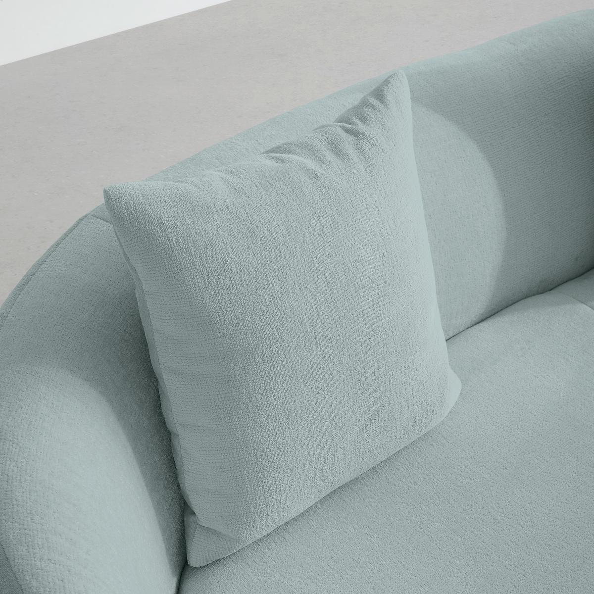 Bigsofa Leonas Blau - Blau/Schwarz, MODERN, Kunststoff/Textil (235/72/110cm) - Premium Living